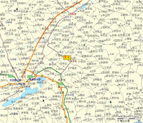 夏县详细地图展示_地图分享