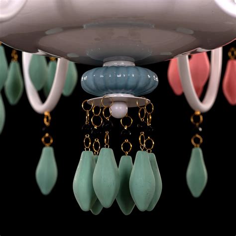 Faraway Tree (Large, White) Ceramic Chandelier – The Jhoomar Store