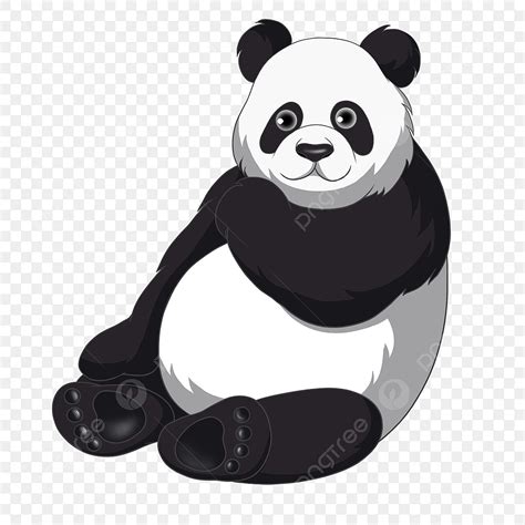 Cute Panda Clipart Transparent Background, Cute Panda Clipart, Panda ...