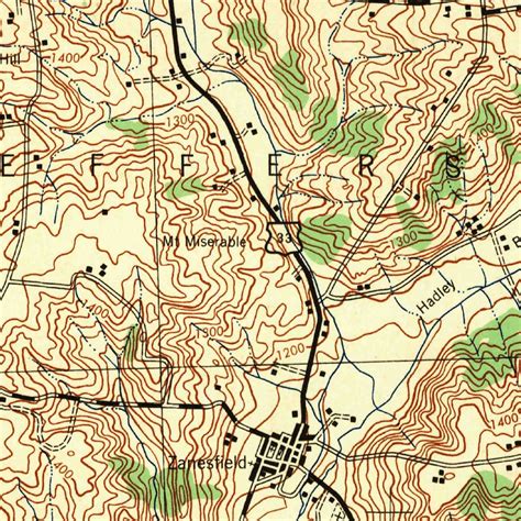 East Liberty, OH (1944, 62500-Scale) Map by United States Geological Survey | Avenza Maps