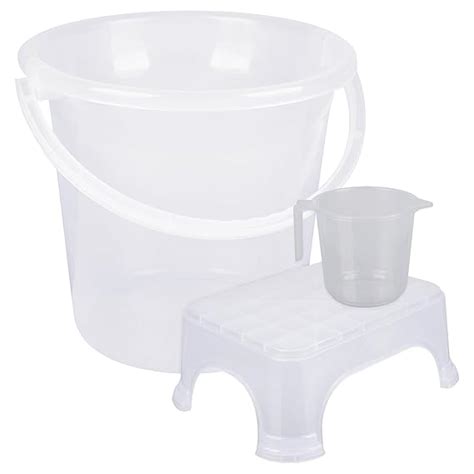 Kuber Industries Bathroom Set | Plastic Bathroom Combo Set | Bucket ...
