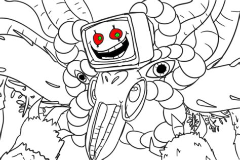 Image result for Omega Flowey Coloring Pages