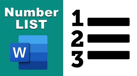 Image result for Automatically Number Rows Table Word