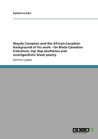 Buy Wayde Compton and the African-Canadian background of his work - On ...