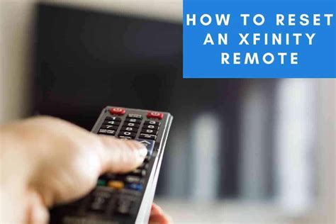 Image result for How to Reset Xfinity Remote Control