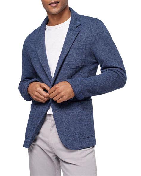 Men's Casual Knit Blazer at Michael Brehm blog