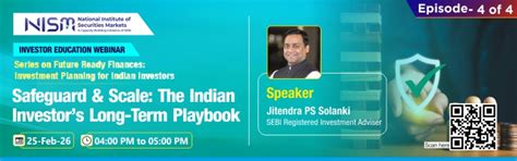 Safeguard & Scale: The Indian Investor’s Long-Term Playbook - National ...