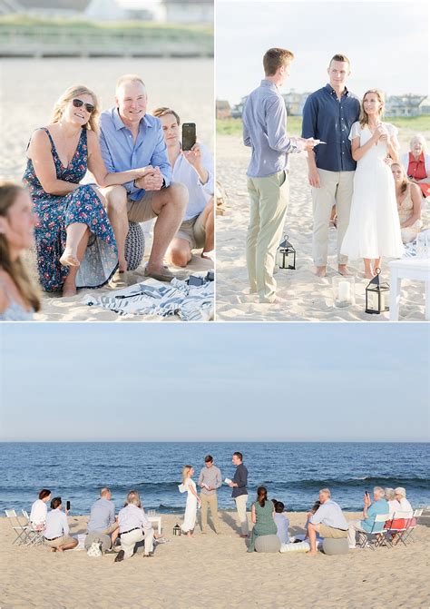 Beach Wedding in Spring Lake, NJ | Jersey Shore Wedding & Family ...