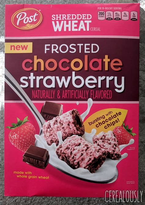 Review: Chocolate Strawberry Shredded Wheat