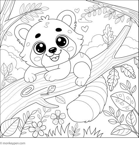 Panda Bear Printable Coloring Pages [2025]