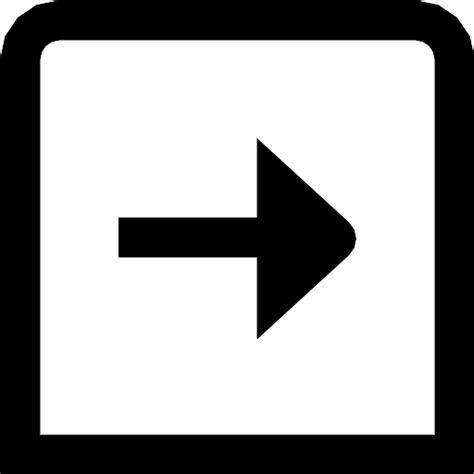 Arrow-alt-square-right icon font - Free arrow-alt-square-right icon fonts