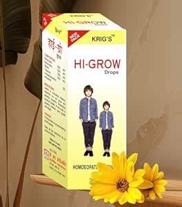 Buy KRIG'S Hi Grow Drops Homeopathy 30ml (Pack of 1 Bottles) Online at ...