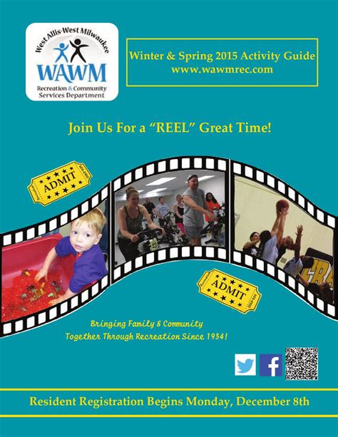 Winter & Spring 2015 Activity Guide by West Allis-West Milwaukee ...