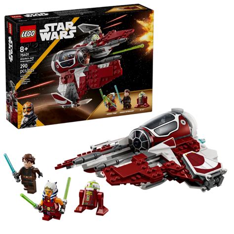 Lego 75401 Star Wars Ahsoka's Jedi Interceptor ( 290 Pieces ) — Toycra
