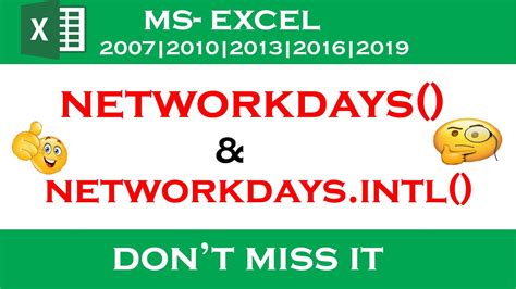 Image result for NETWORKDAYS 1