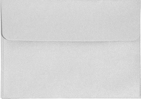 Buy A1 Silver Metallic Invitation Envelopes 5 x 3 in., 50 Pack Online ...
