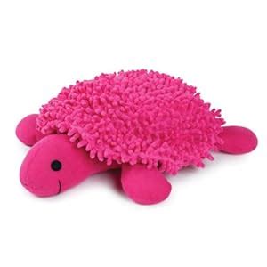 Buy Zanies Beach Buddies Dog Turtle Toy, 11-Inch, Raspberry Online at ...