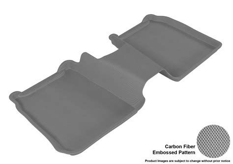3D MAXpider L1FR02121501 Floor Mat Set; Gray; Carbon Fiber Texture ...