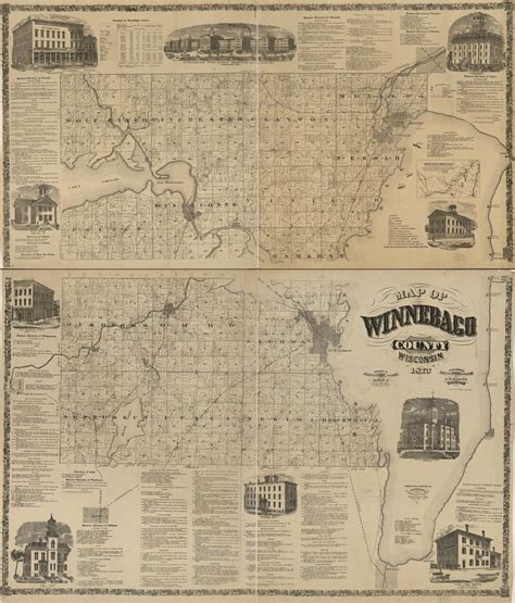 Map of Winnebago County, Wisconsin | Library of Congress
