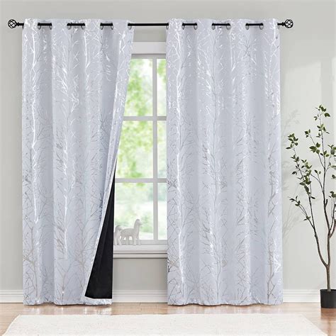 Decoultimatex Tree Branch Blackout Window Curtain India | Ubuy