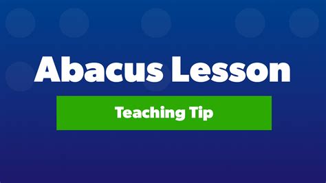 Image result for Abacus Basic Lessons