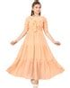 Buy Peach Dresses & Frocks for Girls by AARIKA GIRLS ETHNIC Online ...