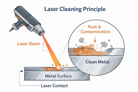 How Do Lasers Clean Metal?- Principles, Rust Removal Methods, and Laser ...