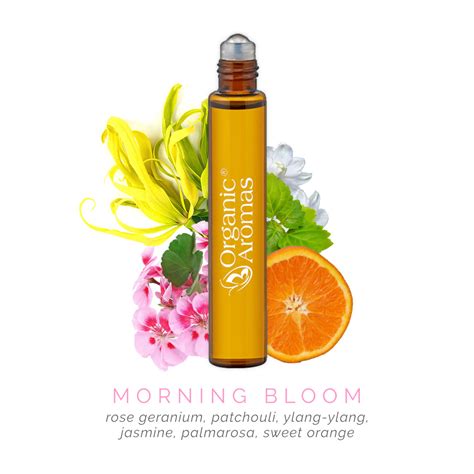 Morning Bloom Roll-On Essential Oil Blend - Organic Aromas