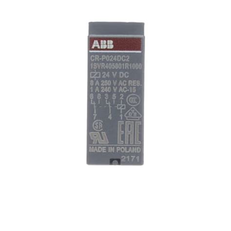 1SVR405601R1000 CR-P024DC2 ABB | ABB CR-P Series Interface Relay, DIN ...