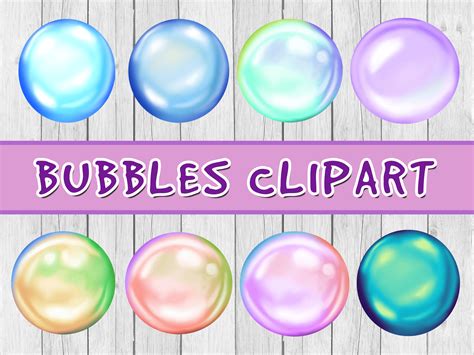 Water Bubbles Clip Art
