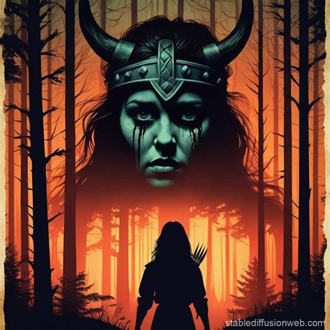 Vintage Horror Movie Poster Art | Stable Diffusion Online