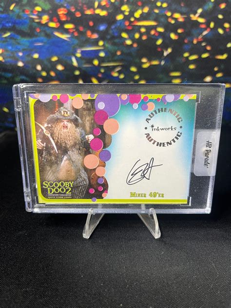 C. Ernst Harth Scooby Doo 2 as Miner 49er Auto Hit Parade Inkworks