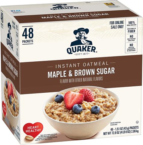 Amazon.com: Quaker Old Fashioned Rolled Oats, Non GMO Project Verified ...