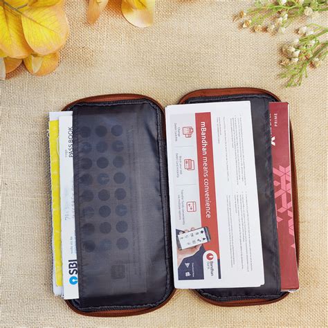 Bank Document Organizer - Rust Madhubani Circle – Crafthues