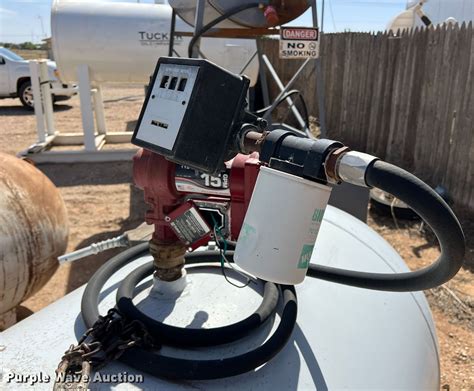 Lubbock fuel tank in Slaton, TX | Item DR5623 sold | Purple Wave