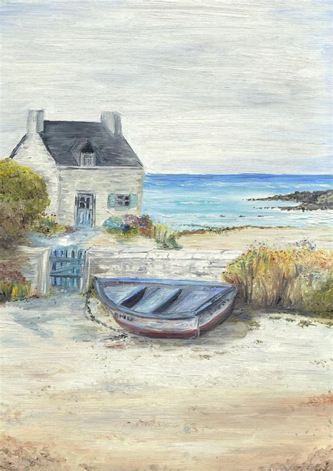 Épinglé par Karen Koehler sur Summer | Paysage de mer peinture ...
