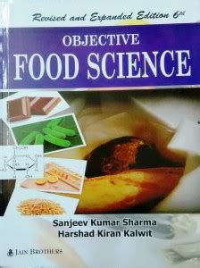 Objective Food Science 6th Edition: Buy Objective Food Science 6th ...