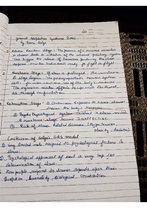 Psychology 101: General Adaptation Syndrome & Stress Management ...