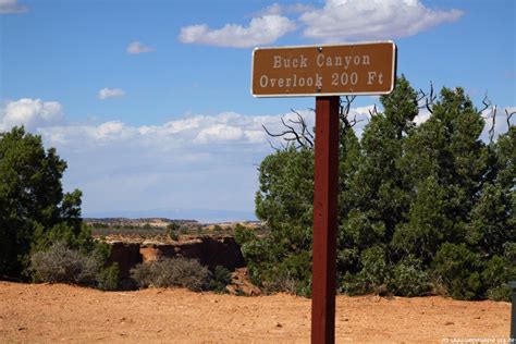 Buck Canyon Overlook - Aussichtspunkt im Canyonlands National Park