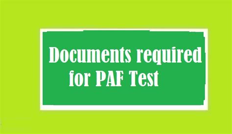 Image result for PAF Test On Computer
