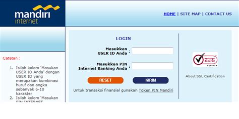 Mandiri Internet Banking 的图像结果