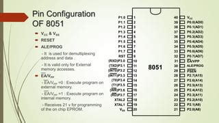 Pin Diagram Of 8051 Microcontroller Engineeringa2z, 49% OFF