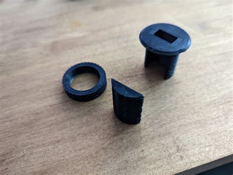 STL file USB Mounted Plug from USB Female Cable・3D printing model to ...