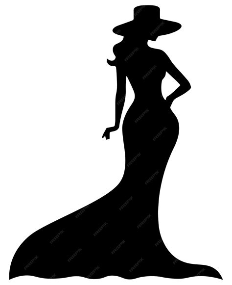Silhouette Of Lady