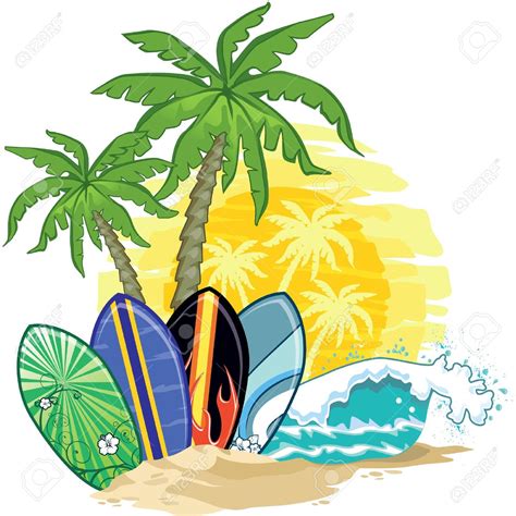Surfboard Clipart Free | Free download on ClipArtMag