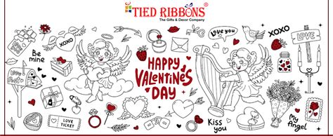 TIED RIBBONS Valentine Gift for Girlfriend Boyfriend Husband Wife ...