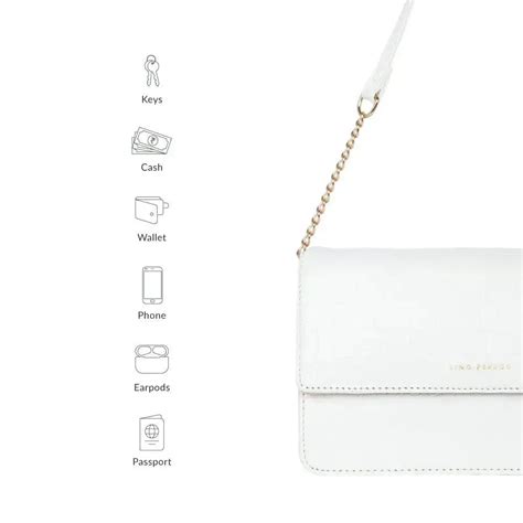 Buy Voyage Tempting White Shoulder Bag | Lino Perros