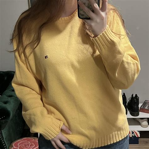 Butter yellow sweater, very old money with color - Depop