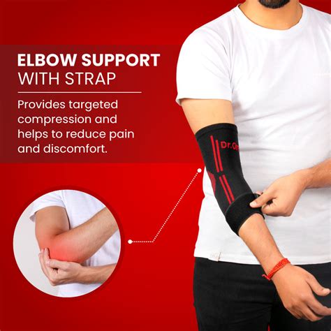 Adjustable Elbow Support | Joint Stability for Work and Exercise – Dr ...