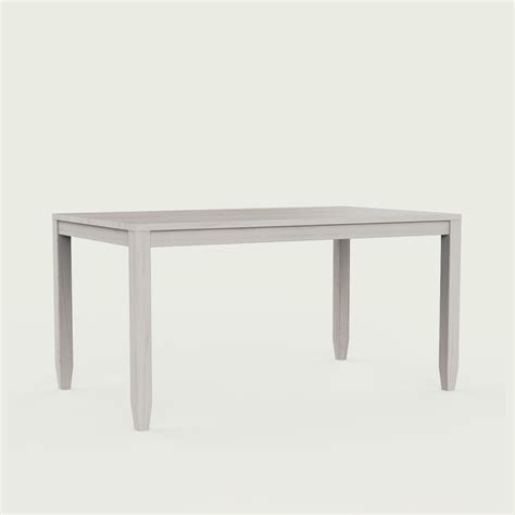 Frampton Distressed White Luxury Dining Table - 6 Seater/150 cm ...